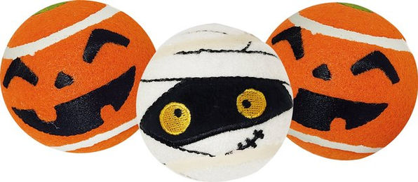 Croci Tennis Ball Fright Duo Hundespielzeug 3 Stück – Bild 1 von 1