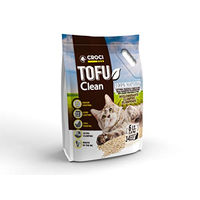 Produktbild von Croci Tofu Clean Katzenstreu 6L biologisch abbaubar und klumpend - 6 l