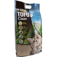Produktbild von Croci Tofu Clean Katzenstreu Bio 2 x 20 l (ca. 18 kg) - 2 x 20 l
