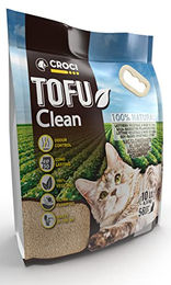 Croci Tofu Clean Katzenstreu unparfümiert 10 l - 10 l – Bild 1 von 10