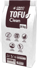 Croci Tofu Clean Katzenstreu unparfümiert biologisch abbaubar 45L - 45 l – Bild 1 von 11