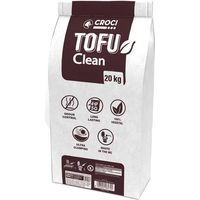 Produktbild von Croci Tofu Clean Katzenstreu unparfümiert biologisch abbaubar 45L - 45 l