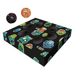 Croci Tricky Ball Hunter Intelligenzspielzeug für Hunde und Katzen bunt 30 x 30 x 7 cm - 400 g – Bild 1 von 2