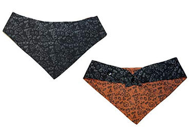 Produktbild von Croci Tricky Double Bandana Halstuch aus Baumwolle 25-35 cm