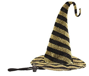 Croci Tricky Glitter Hut für Tiere in Gold 25 cm - 1 Stk. – Bild 1 von 2
