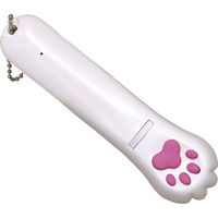 Produktbild von Croci USB Laserpointer Paw aus Kunststoff in Weiß 13 x 3,5 cm