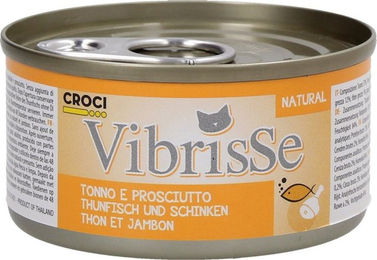 Croci Vibrisse Katzen Leckerli Thunfisch und Schwein 70 g - 24 x 70 g – Bild 1 von 3