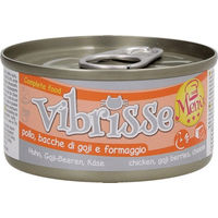 Produktbild von Croci Vibrisse Katzen Nassfutter Huhn mit Goji und Käse Paté 24 x 70 g