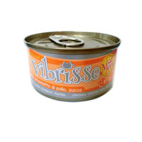 Produktbild von Croci Vibrisse Katzen Nassfutter Huhn und Schwein Pastete getreidefrei und glutenfrei 24 Dosen à 70 g - 24 x 70 g