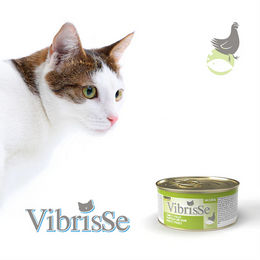 Croci Vibrisse Katzen Nassfutter Stückchen in Soße Huhn und Fisch 24 Dosen à 70 g - 24 x 70 g – Bild 1 von 3