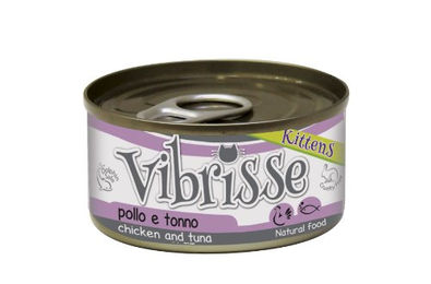 Produktbild von Croci Vibrisse Kitten Leckerli Thunfisch und Huhn ohne Konservierungsstoffe 24x70 g - 24 x 70 g