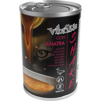 Produktbild von Croci Vibrisse Shake Katzen Nassfutter Ente Hydratisierendes Ergänzungsfutter für Katzen 12x 135 g - 12 x 135 g