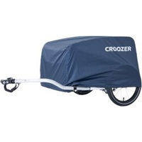 Produktbild von Croozer Faltgarage Cargo Fahrradanhänger aus Polyester in Blau wasserdicht