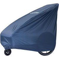 Produktbild von Croozer Faltgarage für Hunde-Fahrradanhänger Blau Größe L wasserdicht aus Polyester