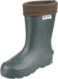 Crosslander Montreal Reitstiefel Damen aus Gummi wasserdicht Grün Größe 41 – Bild 1 von 3