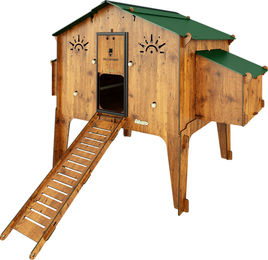 Cucciolotta Polly Hühnerstall Duplex 4XL aus Kunststoff für Hühner – Bild 1 von 4