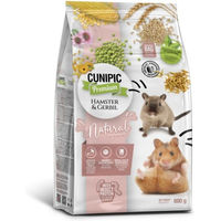 Produktbild von Cunipic Premium Hamster und Rennmaus Hauptfutter mit Insekten 600g