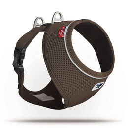 Produktbild von Curli Basic Hundegeschirr Air-Mesh Braun Größe S - 1 Stk.