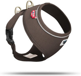 Curli Basic Hundegeschirr Air-Mesh Braun XS aus Nylon - 1 Stk. – Bild 1 von 7