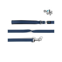 Produktbild von Curli Basic Hundeleine aus Nylon in Blau 140 cm