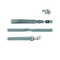 Produktbild von Curli Basic Hundeleine aus Nylon in Mint/Türkis 140 cm