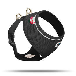 Curli Basic Sicherheitsgeschirr Air-Mesh für Hunde Schwarz Größe S - 1 Stk. – Bild 1 von 7