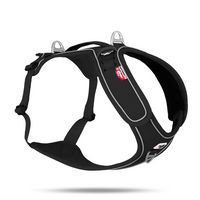 Produktbild von Curli Belka Adjustable Neck Hundegeschirr Schwarz XXL für große Rassen