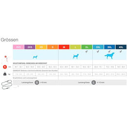 Curli Belka Comfort Hundegeschirr Air-Mesh Ruby Rot Größe 2XL – Bild 1 von 2