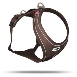 Curli Belka Comfort Sicherheitsgeschirr aus Neopren Braun Größe XL – Bild 1 von 5