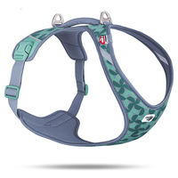 Produktbild von Curli Belka Harness Air-Mesh Geschirr SemiCircle Blau Größe 4XL für große Hunderassen