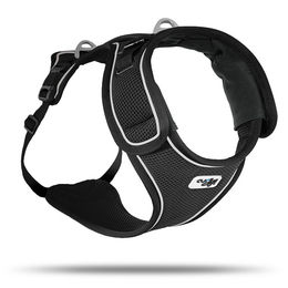 Curli Belka Sportgeschirr für Hunde aus Nylon Schwarz Größe L – Bild 1 von 2