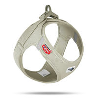 Produktbild von Curli Clasp Vest Air-Mesh Hundegeschirr Beige Größe S für kleine Rassen