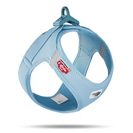 Curli Clasp Vest Air-Mesh Sicherheitsgeschirr für Hunde Blau XS – Bild 1 von 12