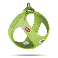 Produktbild von Curli Clasp Vest Air-Mesh Sicherheitsgeschirr für Hunde in Grün Größe XS