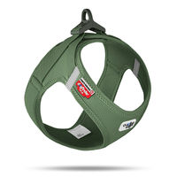 Produktbild von Curli Clasp Vest Air-Mesh Sicherheitsgeschirr für Hunde in Moss Grün Größe L