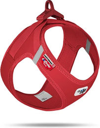 Curli Clasp Vest Hundegeschirr Softshell Rot Größe S wasserabweisend – Bild 1 von 2