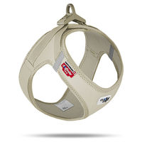Produktbild von Curli Clasp Vest Step-in Hundegeschirr Cord Beige XS