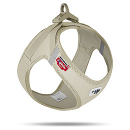 Curli Clasp Vest Step-in Hundegeschirr Cord Braun Größe L – Bild 1 von 2