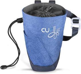 Curli Futterbeutel V2 aus Nylon in Blau für große Rassen – Bild 1 von 9