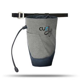 Curli Futterbeutel V2 aus Nylon in Grau – Bild 1 von 5