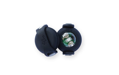 Curli Luumi LED Sicherheitslicht für Hundegeschirr und Halsbänder wasserdicht schwarz 2er Pack – Bild 1 von 11