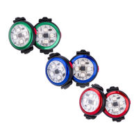 Produktbild von Curli Luumi Safety LED V2 wasserdicht wiederaufladbar Grün
