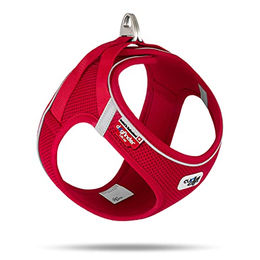 Curli Magnetic Vest Harness V2 Hundegeschirr für kleine Hunde, Rot, Größe XS – Bild 1 von 6