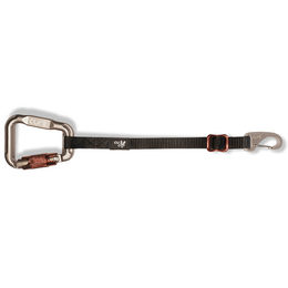 Produktbild von Curli Sicherheitsgeschirr Auto Sicherungsgurt Schwarz 60 cm mit Aluminium-Elementen - 60 cm