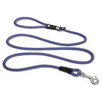 Produktbild von Curli Stretch Comfort Führleine aus Nylon Blau Größe L für große Hunde