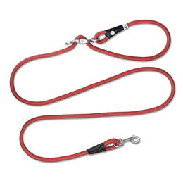 Curli Vario Comfort Hundeleine aus Nylon in Rot Größe L - 2 m – Bild 1 von 2