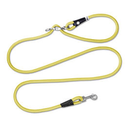 Produktbild von curli Vario Comfort Hundeleine Comic Yellow wasserabweisend Größe S