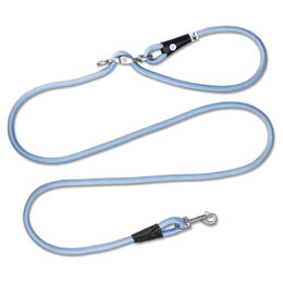 Produktbild von Curli Vario Comfort Hundeleine Seil Blau Größe L - 2 m