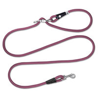 Produktbild von Curli Vario Comfort Hundeleine Seil Ruby Rot Rosa Größe S - 2 m