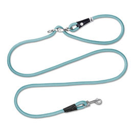 Produktbild von curli Vario Comfort Hundeleine wasserabweisend Comic Turquoise Größe S